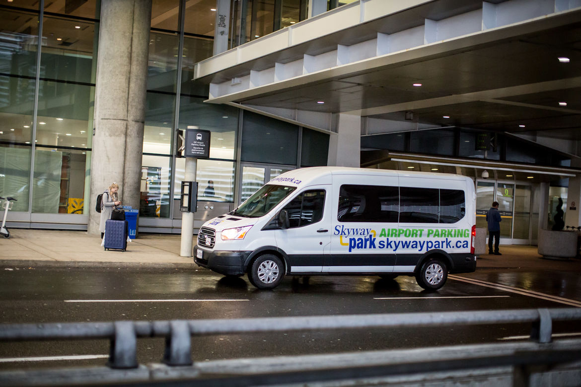 Skyway Park Shuttle at Pearson Terminal
